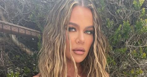 Khloe Kardashian strips naked for sizzling poolside photoshoot